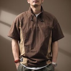 批发<b class='q'>大码</b>速干衫】夏季淘淘发半拉链工装polo衫拼色休闲机能短袖<b class='q'>T</b><b class='q'>恤</b>男