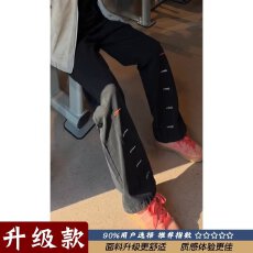 批发刺绣牛仔】美式潮人邦裤子男款春<b class='q'>秋</b>季2026新款宽松直筒阔腿牛仔裤