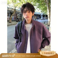 批发【小牛津复合带内袋】立领状元坊棒球服男春秋季保暖棉服<b class='q'>潮</b>牌夹克