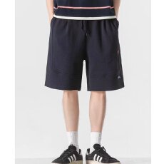 批发潮牌港枫街短裤男女夏季2026新款宽松运动美式休闲五分裤子情侣