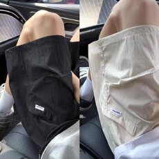 时尚淘潮新款百搭潮流日系文艺夏季薄款五分裤男士宽松直筒短裤