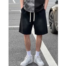 批发【牛仔短裤男夏季<b class='q'>美式</b>高街宽松直筒五分裤新款男生<b class='q'>休闲</b>百搭裤子