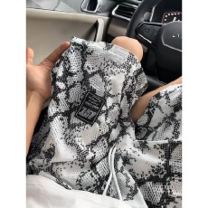 批发140克网眼】夏季白茶与玫瑰短裤速干运动休闲裤男冰丝四五分中裤