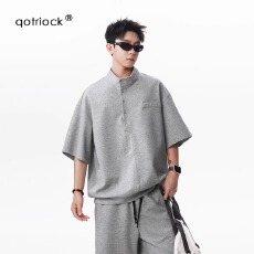 亨利领101号短袖polo衫男夏季潮穿搭痞帅高级感配休闲运动风T恤