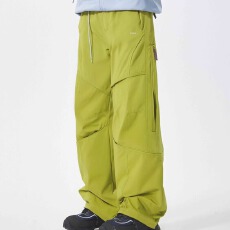 原版面料防水冲锋裤工装裤男摩朋速干登山长裤侧链运动休闲裤夏