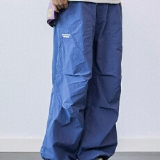 批发【塔丝隆带配包美式二浩机能工装伞兵裤女宽松直筒裤阔腿休闲裤