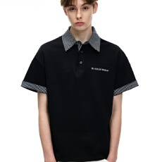 批发2026元宝新款夏季新款珠地棉短款短袖polo衫男女<b class='q'>宽松</b>休闲上衣潮