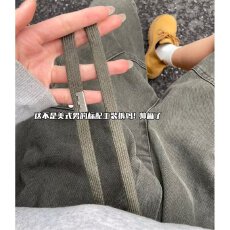 批发【高质量纯棉<b class='q'>短裤</b>潮宝<b class='q'>男</b>夏季2026休闲五分裤高街宽松工装裤直筒裤