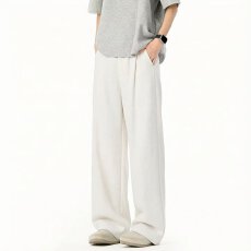 批发2026二浩<b class='q'>夏</b>季新款凉感速干卫裤男裤子宽松直筒裤运动裤百搭休闲裤