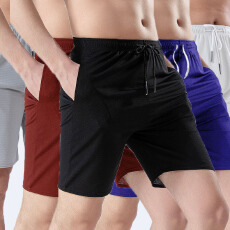批发夏季卓和兴轻薄短裤男中老年休闲爸爸五分裤男士宽松直筒中裤运动