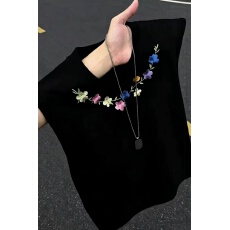 批发刺绣索罗娜】花卉常青树背心<b class='q'>男</b>重磅纯棉无袖t恤情侣运动坎肩上衣