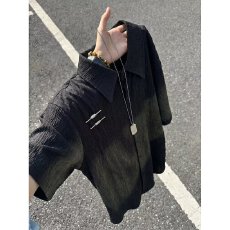批发2026潮人邦短袖<b class='q'>衬衫</b>男夏季宽松美式复古潮牌情侣设计感百搭<b class='q'>衬衣</b>