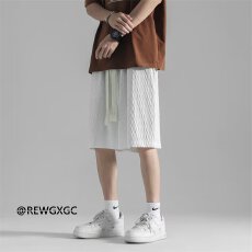 短裤男港格夏2026新款夏季薄款外穿潮牌男士沙滩运动情侣休闲裤子