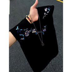 批发刺绣背心索罗娜200g】坎肩喔裳背心男款夏季潮牌高街宽松无袖t恤