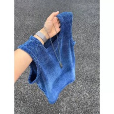 批发龙鳞纹神秘冰丝背心男夏季透气速干无袖t恤美式运动坎肩汗衫上衣