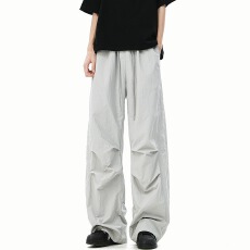 批发美式极 致 复古工装裤夏季<b class='q'>男</b>女直筒cleanfit<b class='q'>休闲</b>宽松复古百搭<b class='q'>长裤</b>