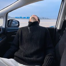 潮流简皓慵懒时尚原宿流行ins文艺气质百搭简约日系春秋卫衣男女