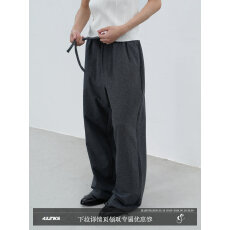 松弛789通勤卫裤男女纯棉软糯透气多色可选抽绳松紧腰休闲长裤秋