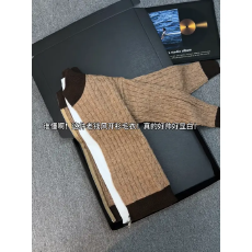 批发老钱风潮乐邦复古开衫毛衣<b class='q'>男</b>女秋冬宽松休闲慵懒风<b class='q'>针织衫</b>外套撞色