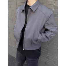 Cleanfit潮男西装新款外套夹克可拆卸垫肩短宽boxyCleanfit垫肩短