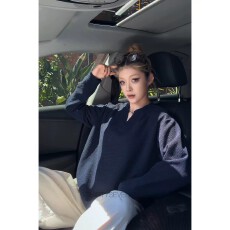 批发美式麦穗纹v领卫衣<b class='q'>男</b>款秋季高级感慵懒风长袖<b class='q'>t</b><b class='q'>恤</b>设计感复古polo衫