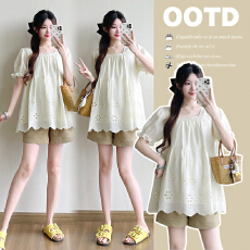 批发实拍  定位刺绣上衣