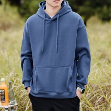 批发实拍男装潮牌开衫连帽卫衣男秋冬季新款百搭<b class='q'>休闲</b>帽衫外套