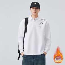 批发潮牌重磅480G翻领卫衣男秋冬长袖套头上衣