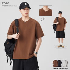 批发2026夏季<b class='q'>男装</b>翻领<b class='q'>短袖</b>polo衫