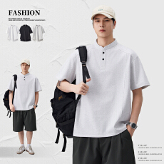 批发2026夏季男装翻领短袖polo衫