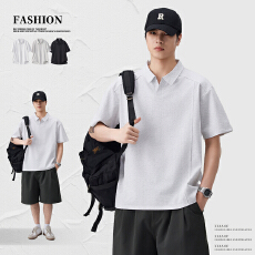 批发2026夏季男装翻领短袖polo衫