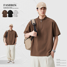 批发2026夏季男装翻领短袖polo衫