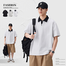 批发2026夏季男装翻领短袖polo衫