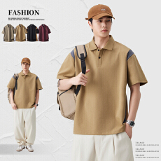 2026夏季男装翻领短袖polo衫
