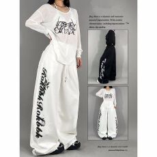 批发春<b class='q'>秋</b>韩版抽绳街舞hiphop嘻哈休闲裤女爵士舞jazz长裤运动街头潮