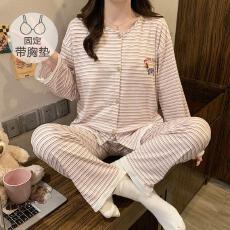 批发量大价优26年春季聚酯钎维180g开胸长袖套装直播高品双长仿棉开衫