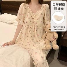 量大价优26年夏季皱布云朵棉短袖长裤少女直播高品可外穿