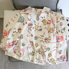 批发量大价优26年春季睡衣女新款云朵棉长袖小翻领家居服套装直播高品