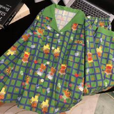 批发量大价优26年春季睡衣女新款云朵棉长袖小翻领家居服套装直播高品