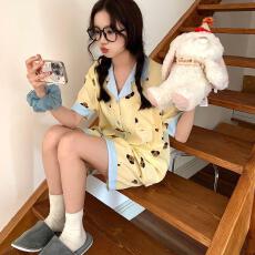 批发量大价优26年春季睡衣女新款云朵棉长袖小翻领家居服套装直播高品