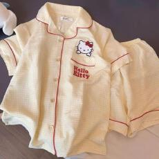 批发量大价优26年春季睡衣女新款云朵棉长袖小翻领家居服套装直播高品