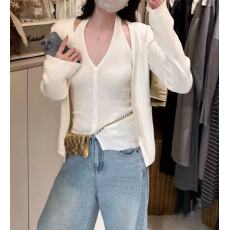 批发美式辣妹风设计感挂脖背心吊带长袖开衫2026春季新款时尚<b class='q'>套装</b>女潮