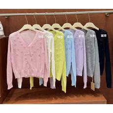 批发花朵钉珠针织开衫女中式时尚减龄上衣<b class='q'>外套</b>早春季新款毛衣女装<b class='q'>百搭</b>