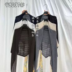 批发2026新款镂空针织披肩女秋季外搭防晒罩衫时尚百搭大披肩外搭围巾