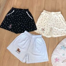 批发日系休闲运动短裤女童2025夏季新款甜美可爱五分裤外穿阔腿裤