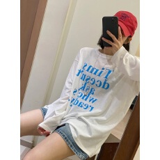 批发大版休闲防晒衣女欧洲站2026夏季时尚糖果色字母长袖薄款T恤衫潮