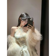 批发网纱带胸垫轻熟风镂空挂脖背心2026夏新款甜辣妹外穿无袖小上衣