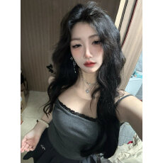 批发已出货 <b class='q'>莫代尔</b>面料 260克 吊带外穿显瘦辣妹上衣