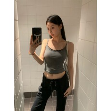 批发已出货 <b class='q'>莫代尔</b>面料 260克 吊带外穿显瘦辣妹上衣