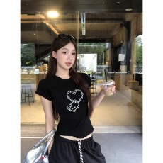 批发已出货 纯棉精梳紧密220克小恶魔<b class='q'>宝宝</b>印花宽松套头短袖<b class='q'>T</b><b class='q'>恤</b>上衣